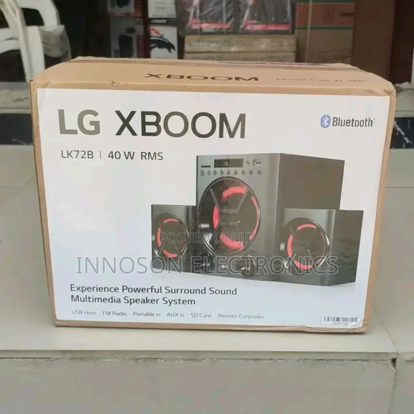 Lg X Boom Sound System