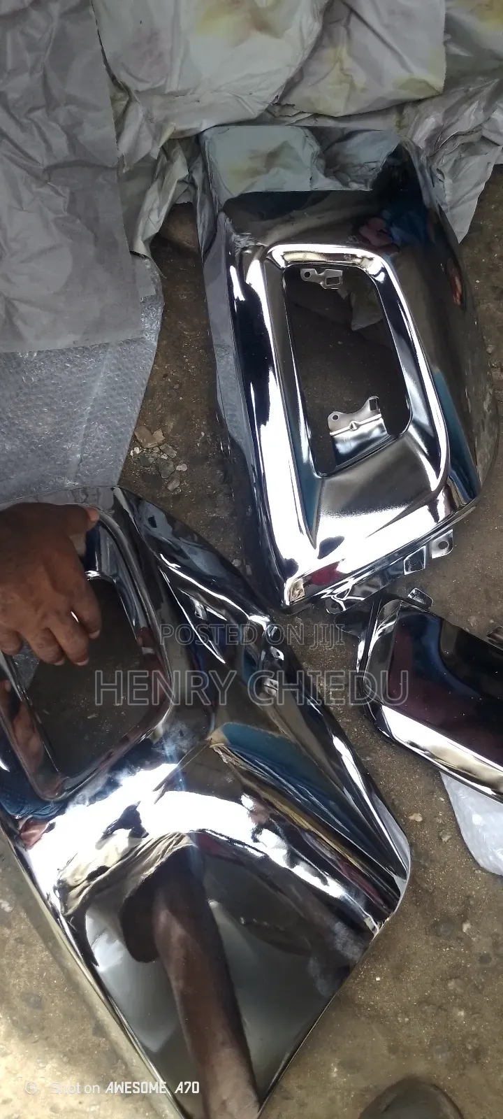 Iron Front Bumper for Toyota Hilux 2020-2023
