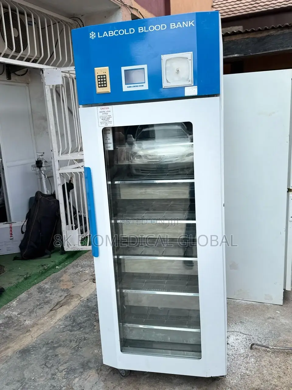 Refurbished Labcold Upright Glass Door Blood Bank – 485l