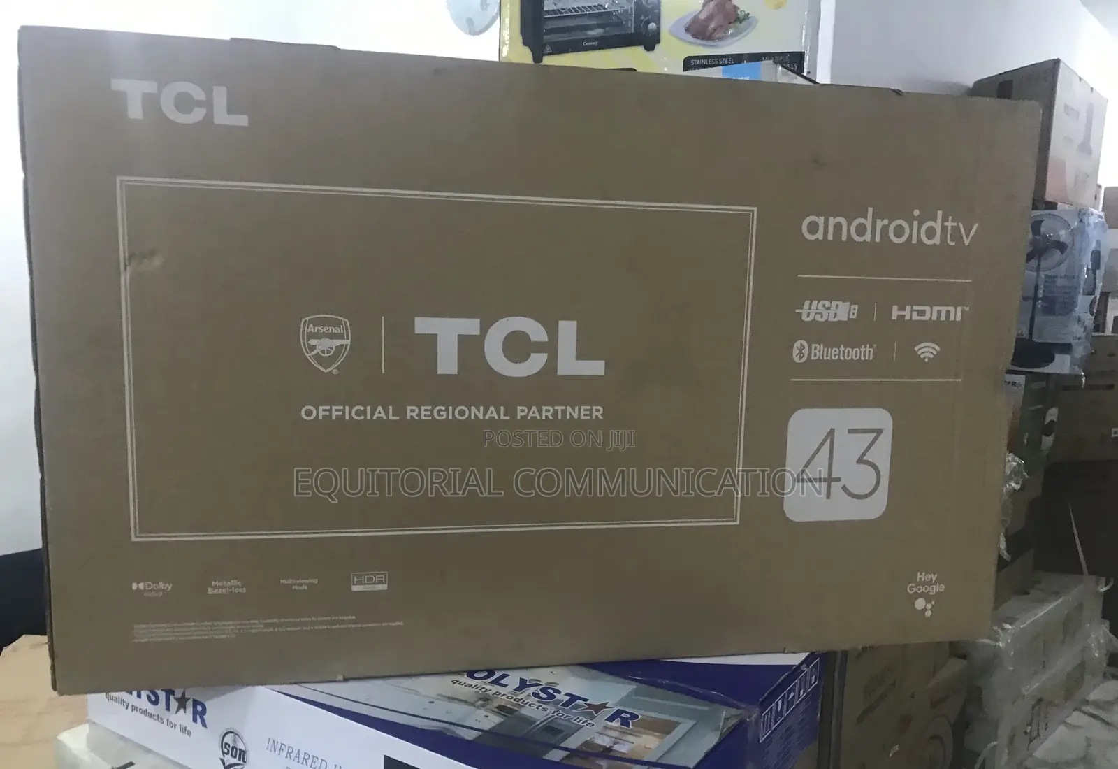TCL 43 Inches Picture Perfect Android Led Smart Tv 43s5400
