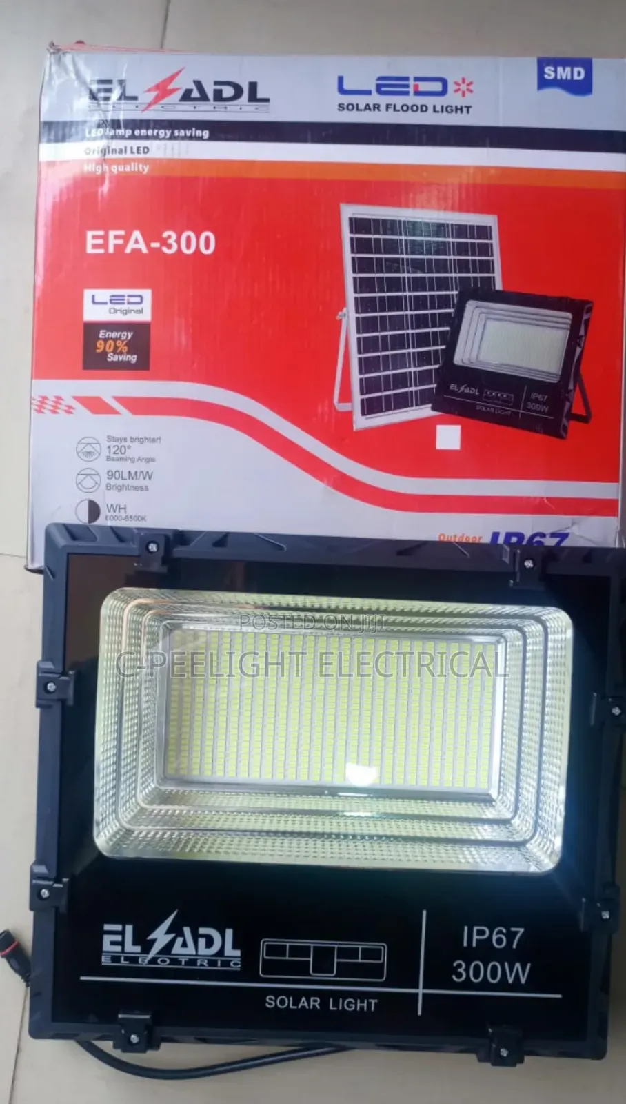 300w Solar Flood Light