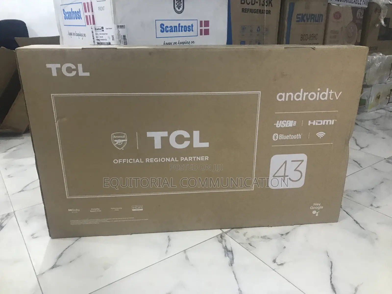 TCL 43 Inches HDR-Capable Android Led Smart Tv 43s5400