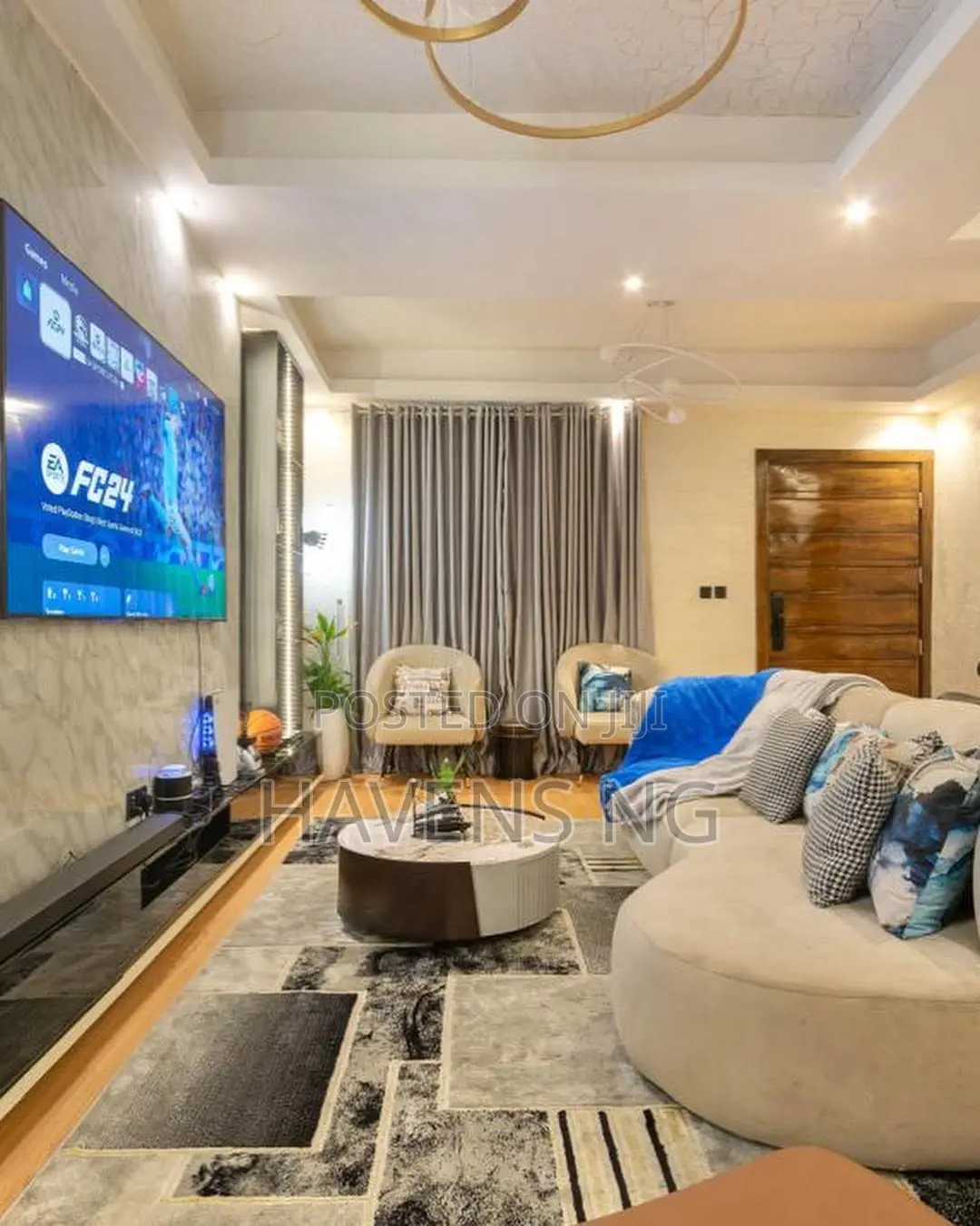 Beautiful 3-Bedroom Terrace Shortlet Apartment