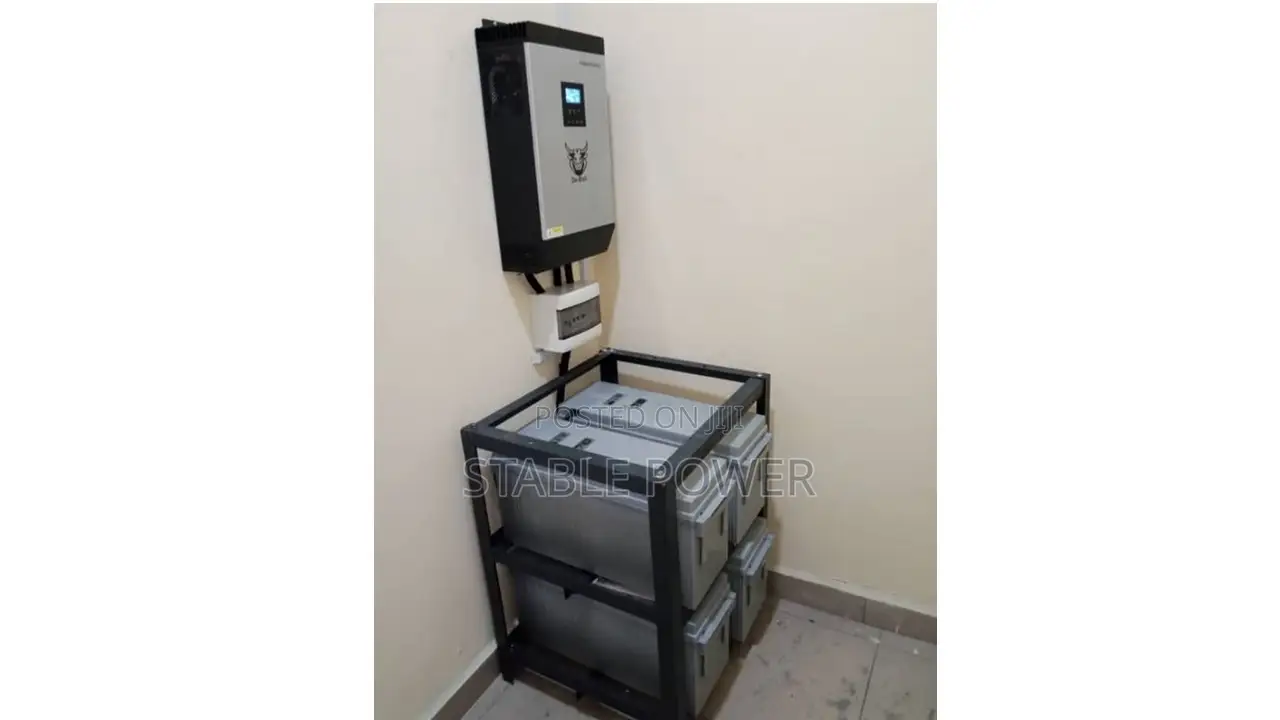 5kva 48v Inverter | 4 Batteries | 8 Solar Panels