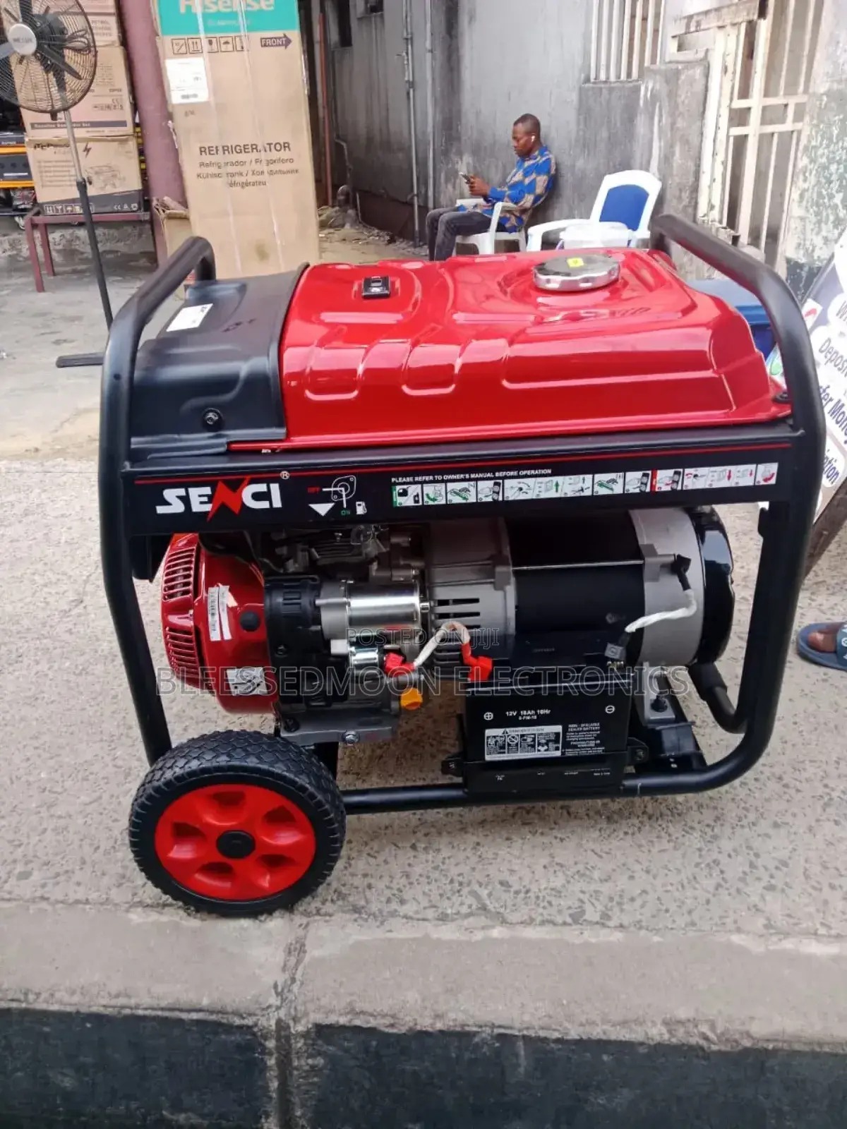 Senci Semi Silent Heavy Duty Supper Cooper Generator 11kva