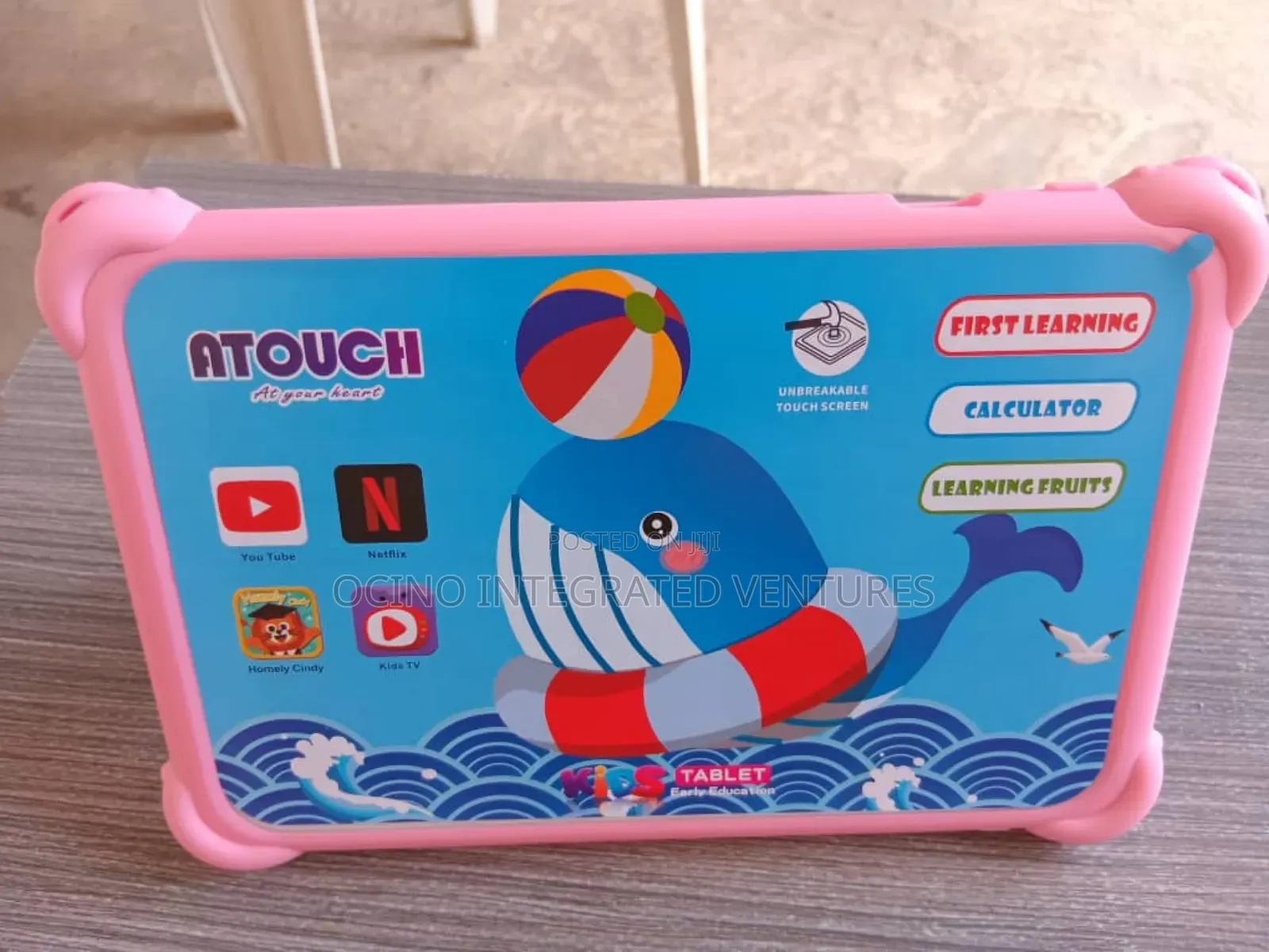 Unbreakable Screen Kids iPad With 5000mah Battery