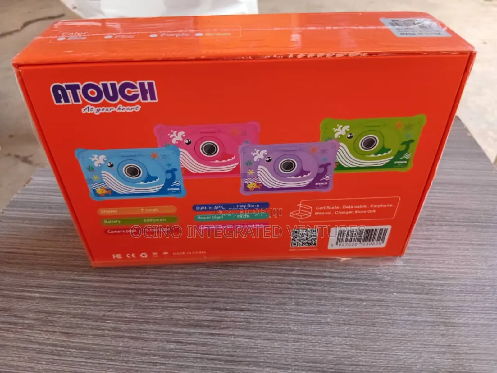7inch Kids iPad With Free Writing Pad