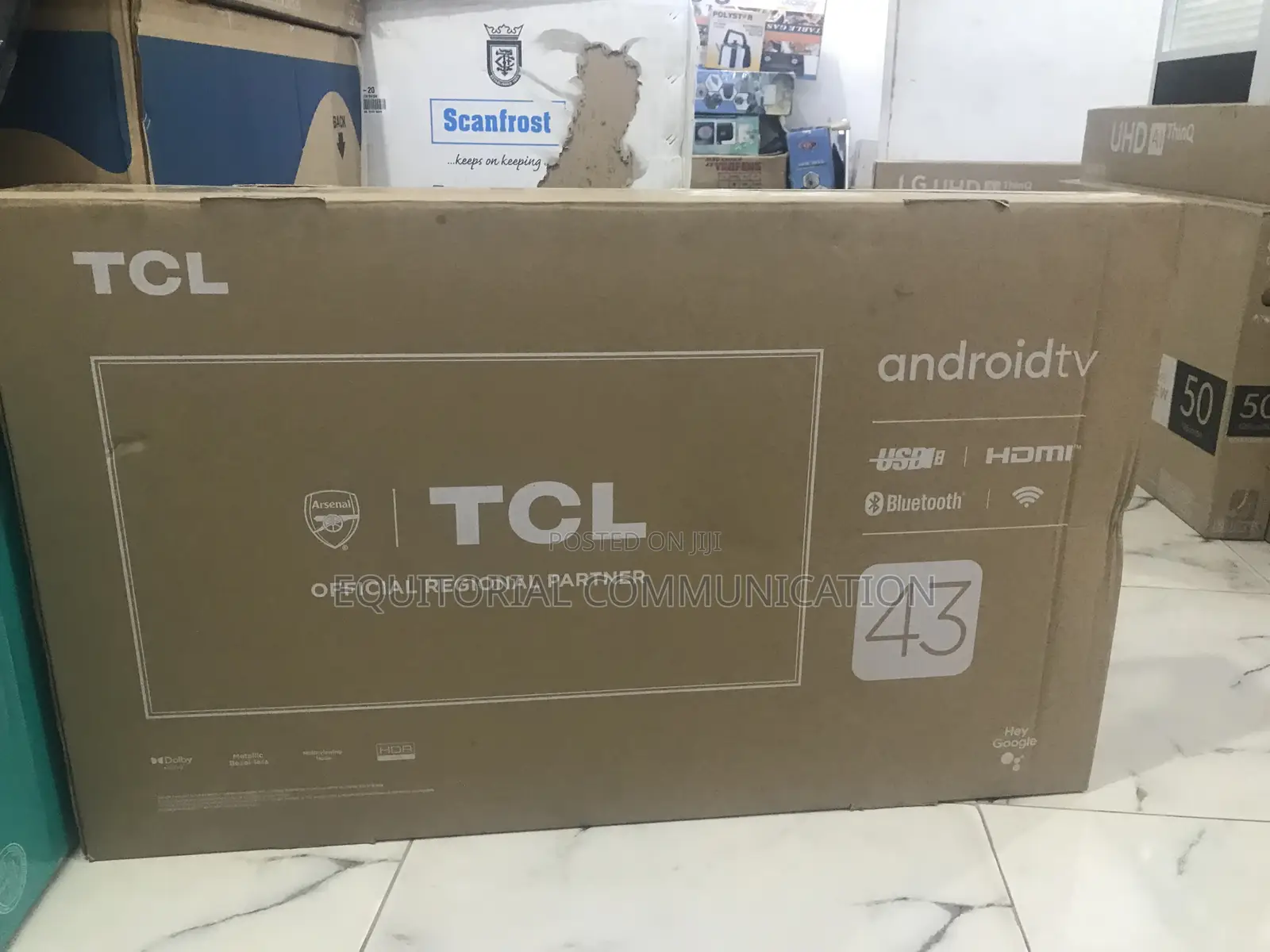 TCL 43 Inches Radiant Android Led Tv 43s5400