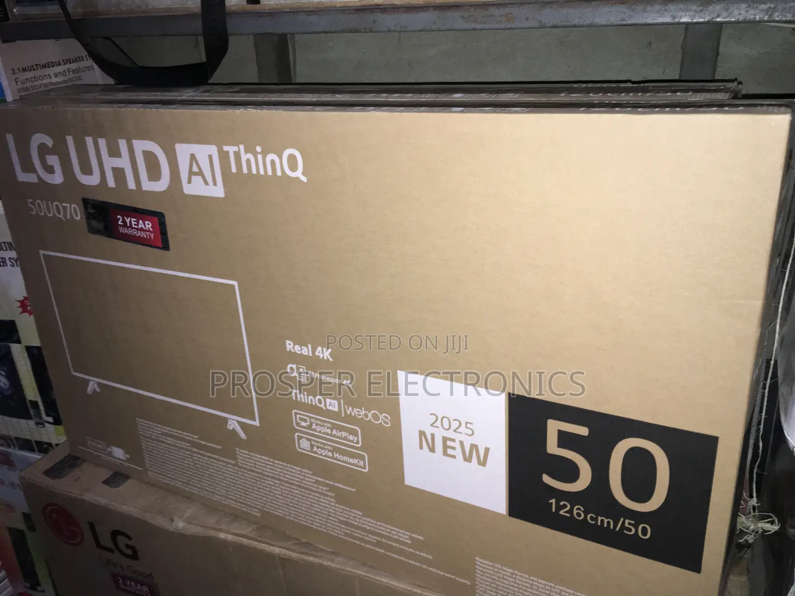 50 Inches Uhd Smart Tv