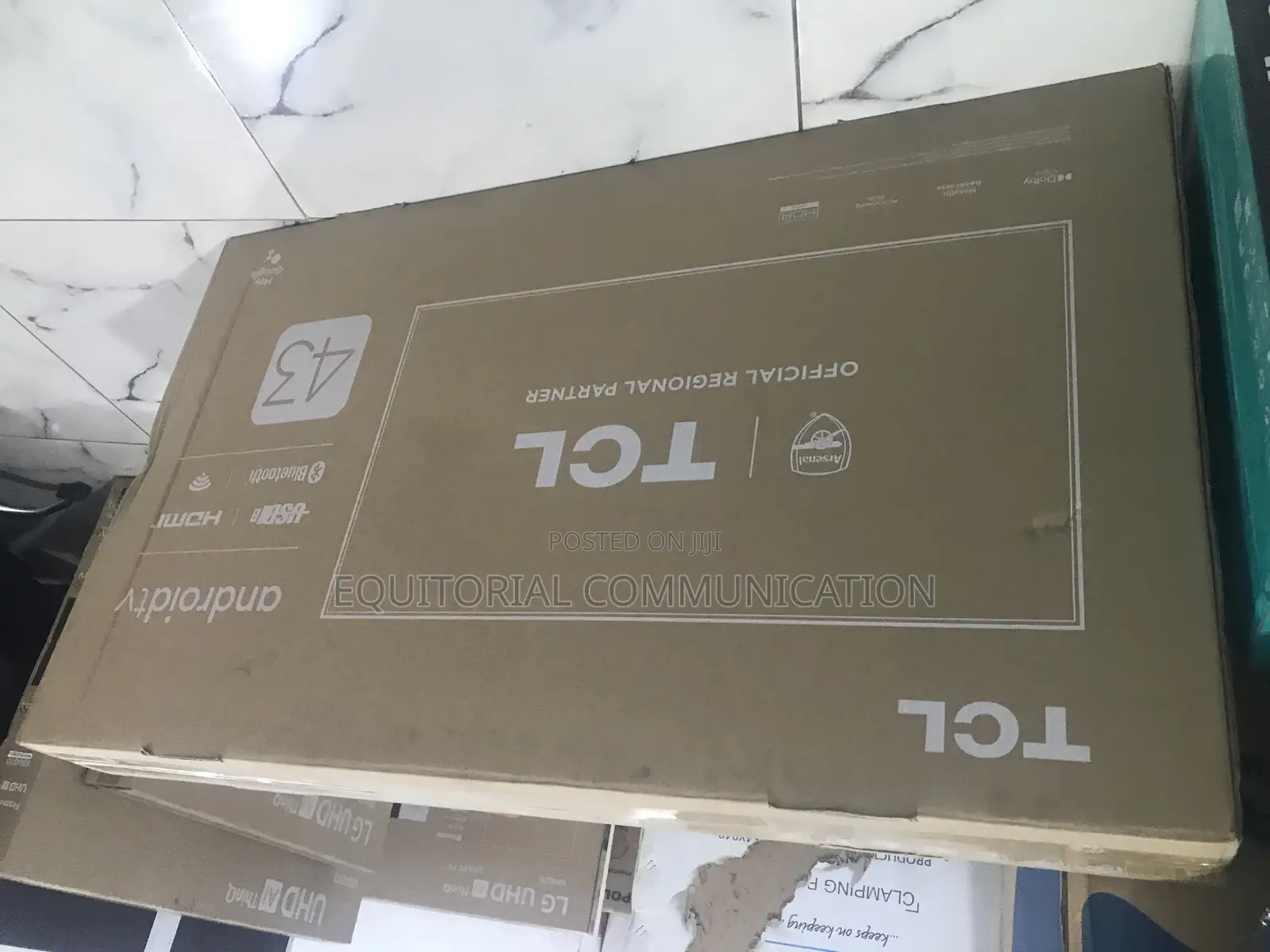TCL 43 Inches Colorful Display Android Led Tv 43s5400