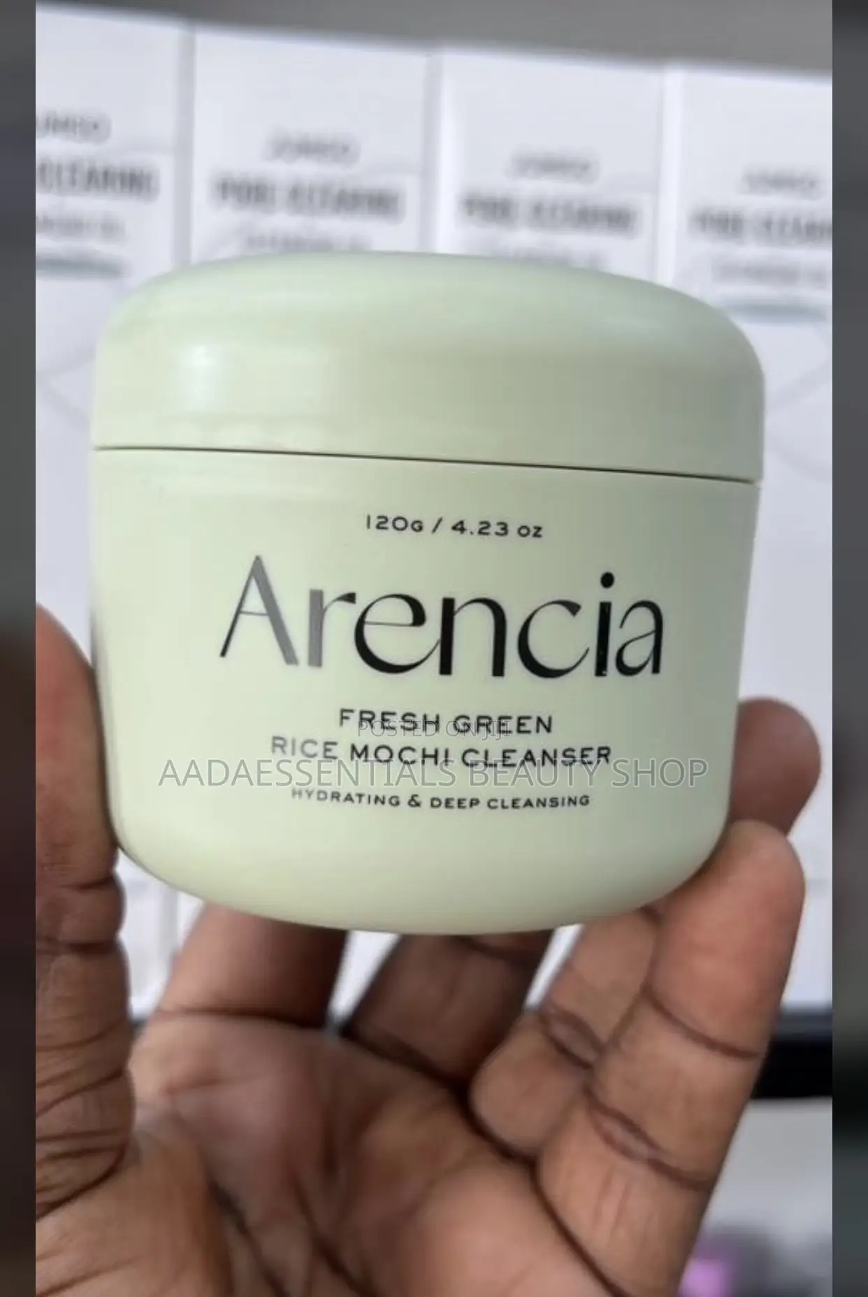 Arencia Fresh Green Rice Mochi Cleanser