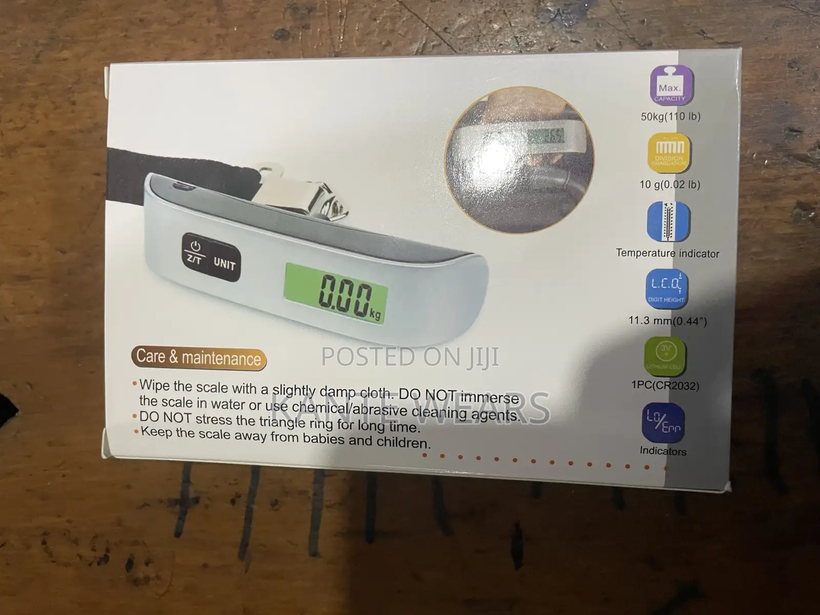 Electronic Luggage Scale - 50kg