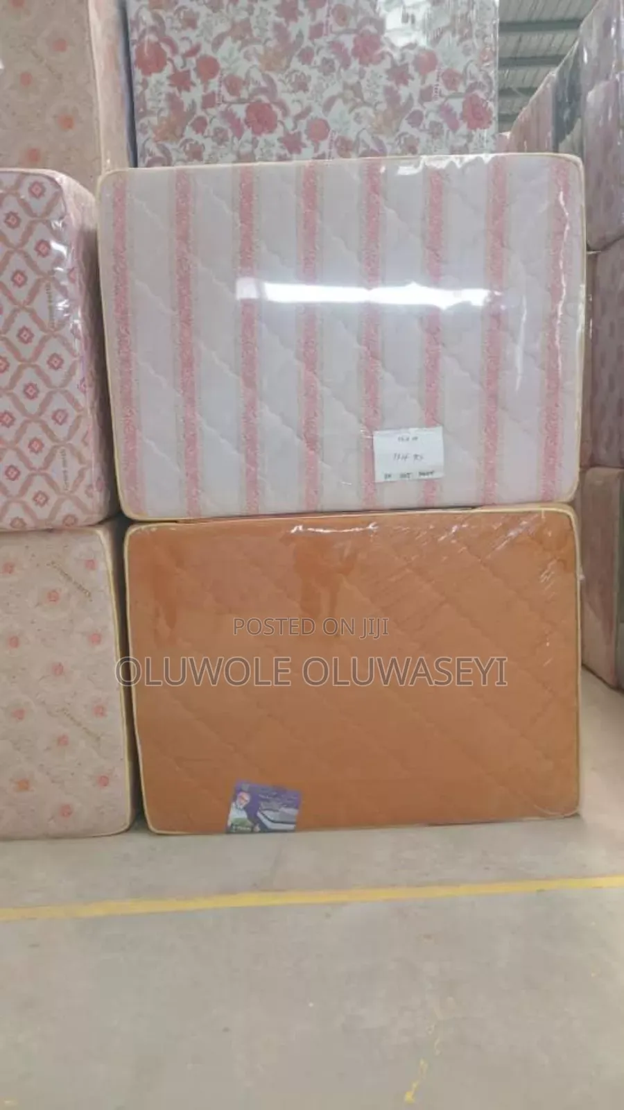 5ft by 6ft by 8 Inches Semi Orthopedic Mattress