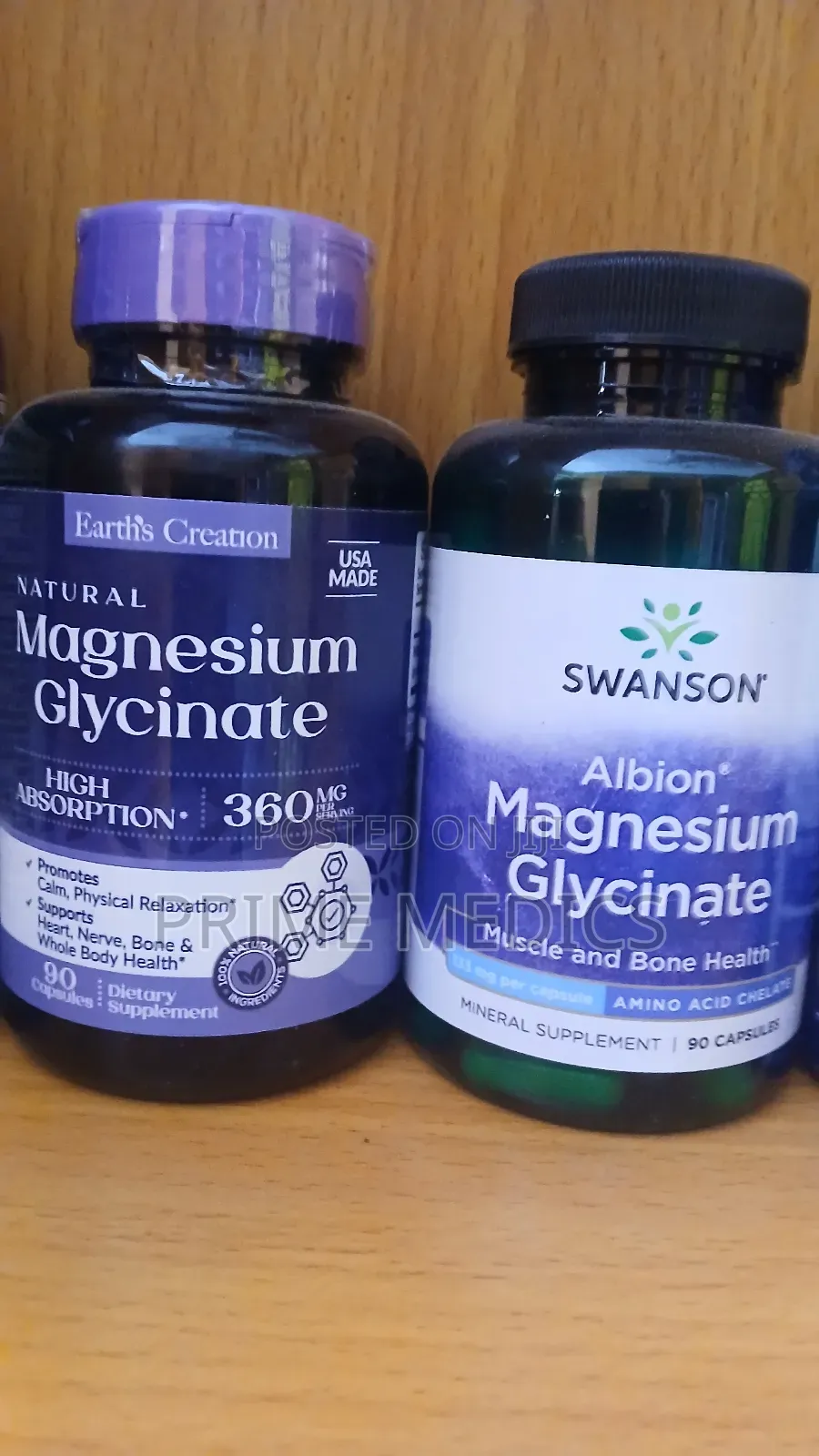 Natural and Albiom Magnesium Glycinaye