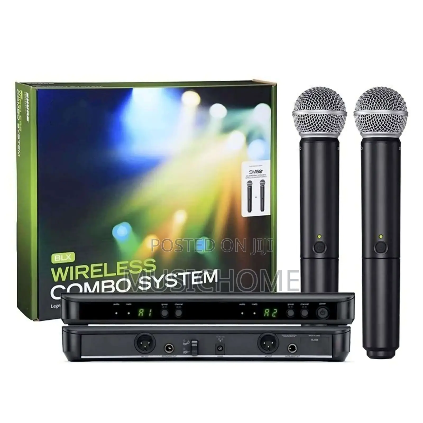 Blx288/Pg58 Combo Dual Wireless Microphone