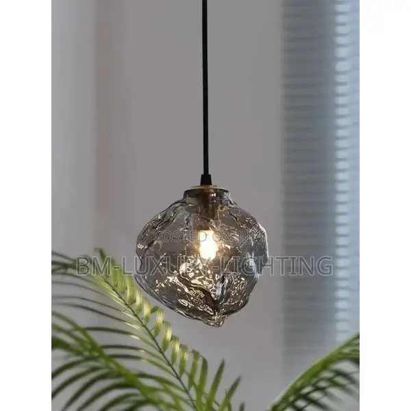 Stone Glass Shaped Bedside Drop Light