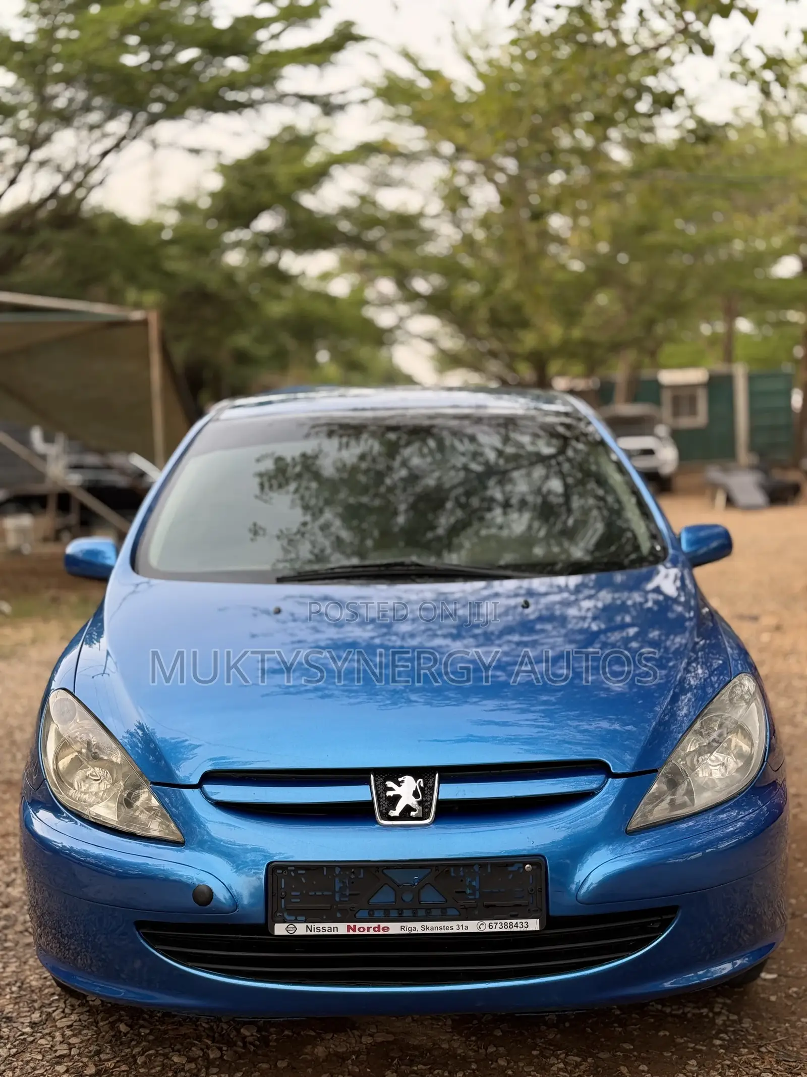 Peugeot 307 2008 Blue