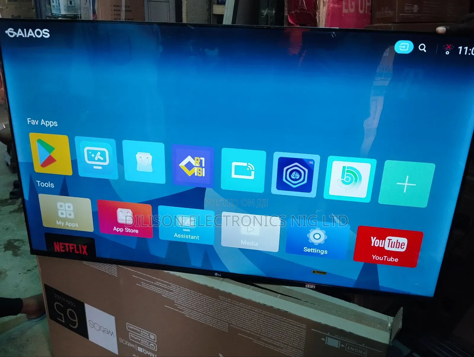 65" High Ultra Slim Smart Tv