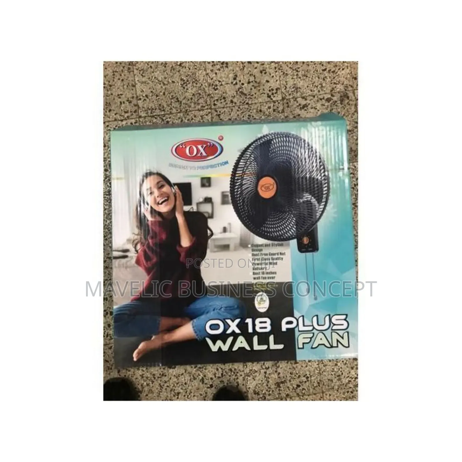 Ox18 Plus Wall Fan