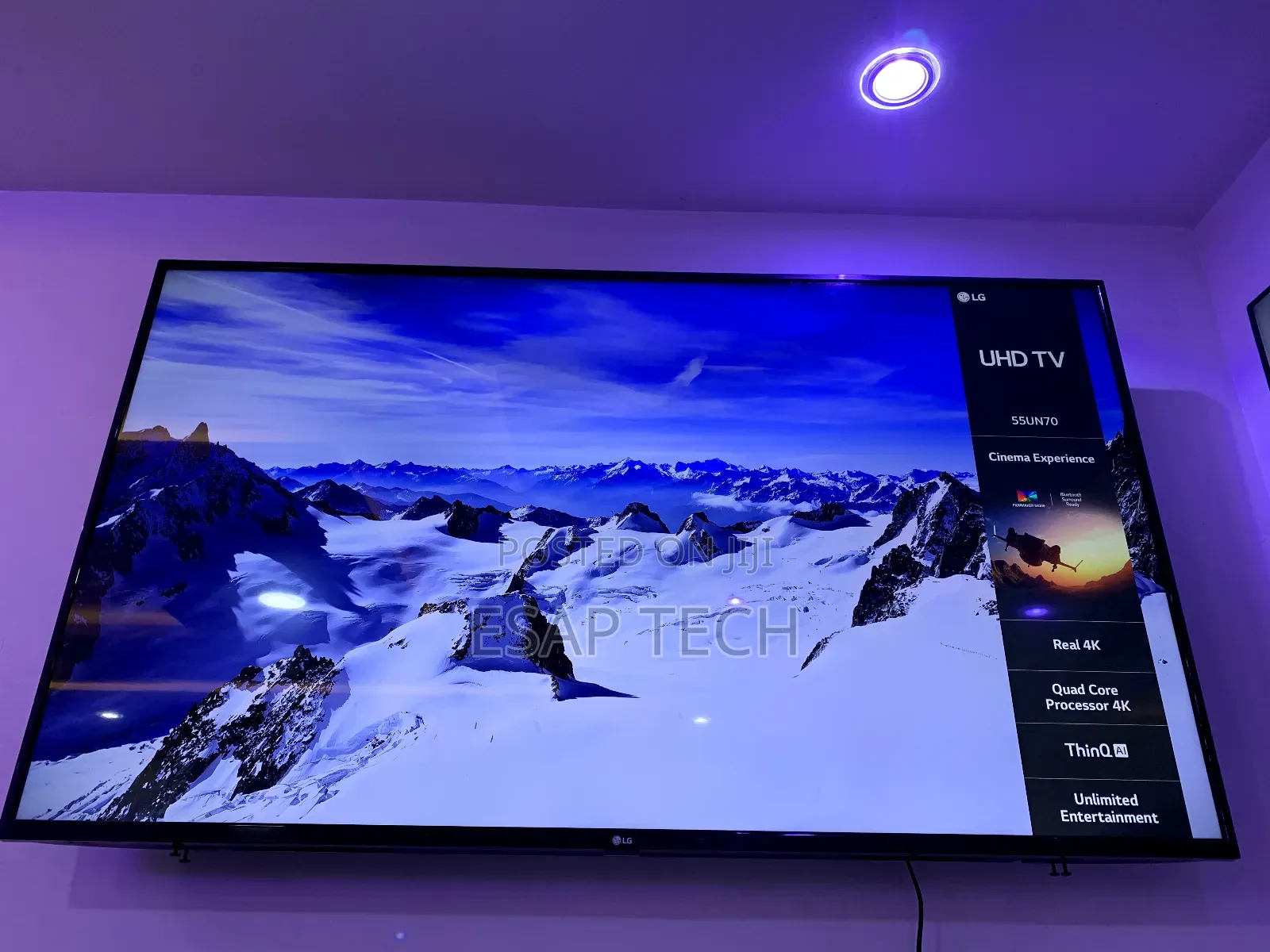 Lg Thinq Ai 4kuhd 55inches