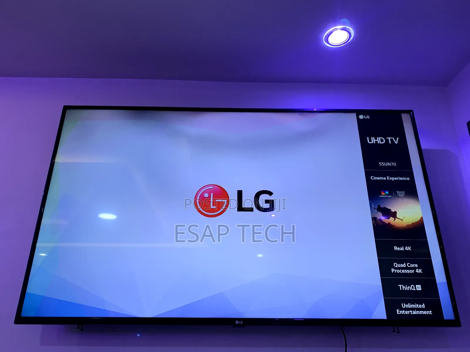 Lg Thinq Ai 4kuhd 55inches