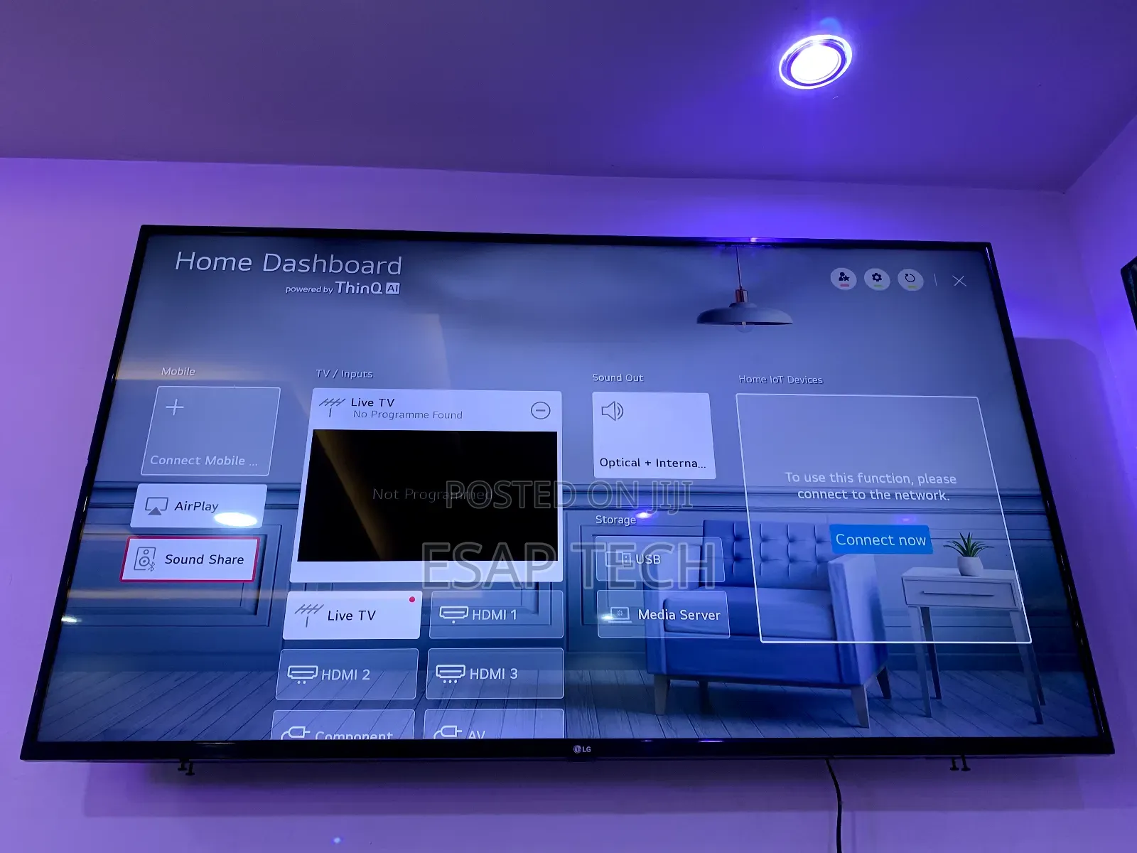 Lg Thinq Ai 4kuhd 55inches