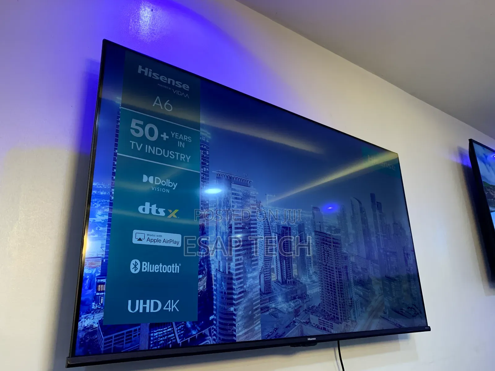 Hisense Smart Tv Frameless 50inches 2024 Model