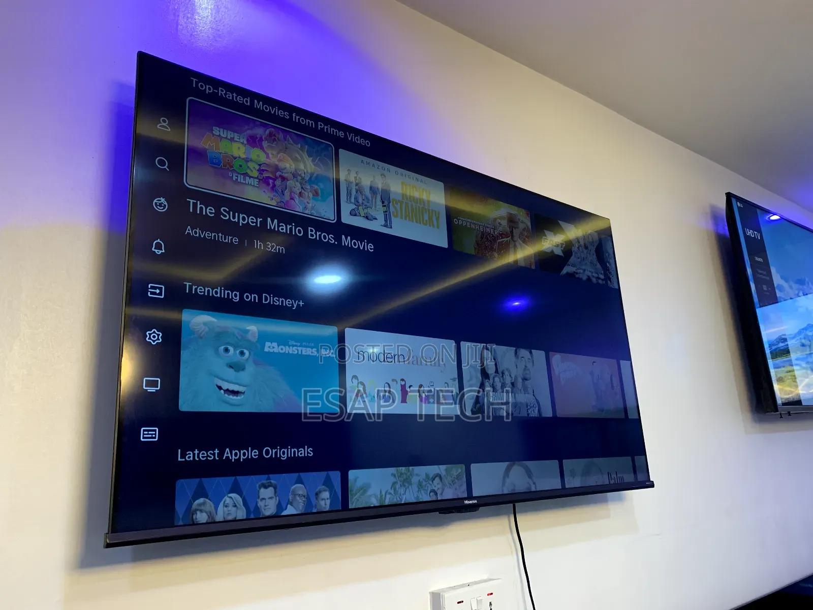 Hisense Smart Tv Frameless 50inches 2024 Model
