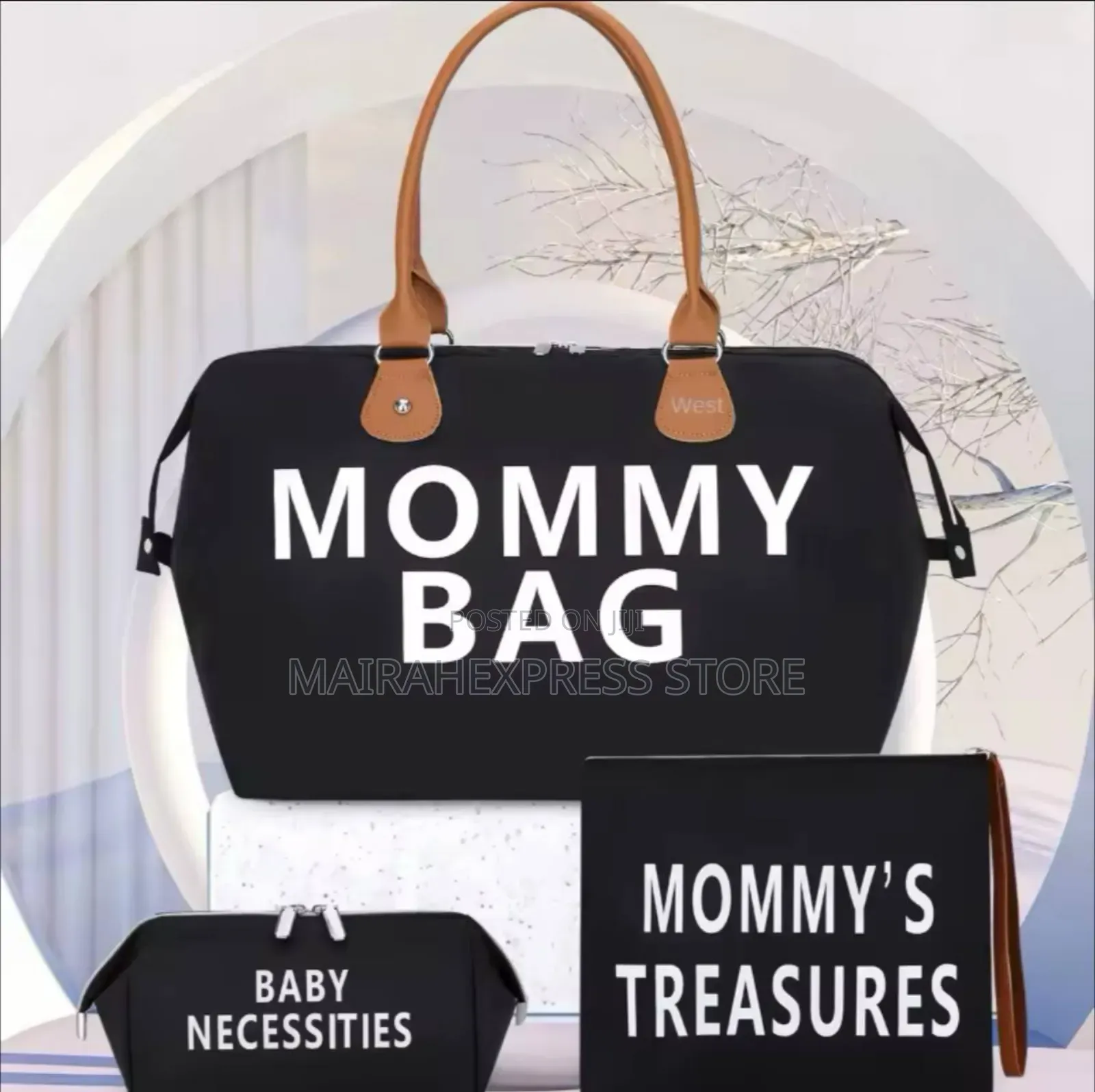 Large Capacity Diaper Bag for Moms
