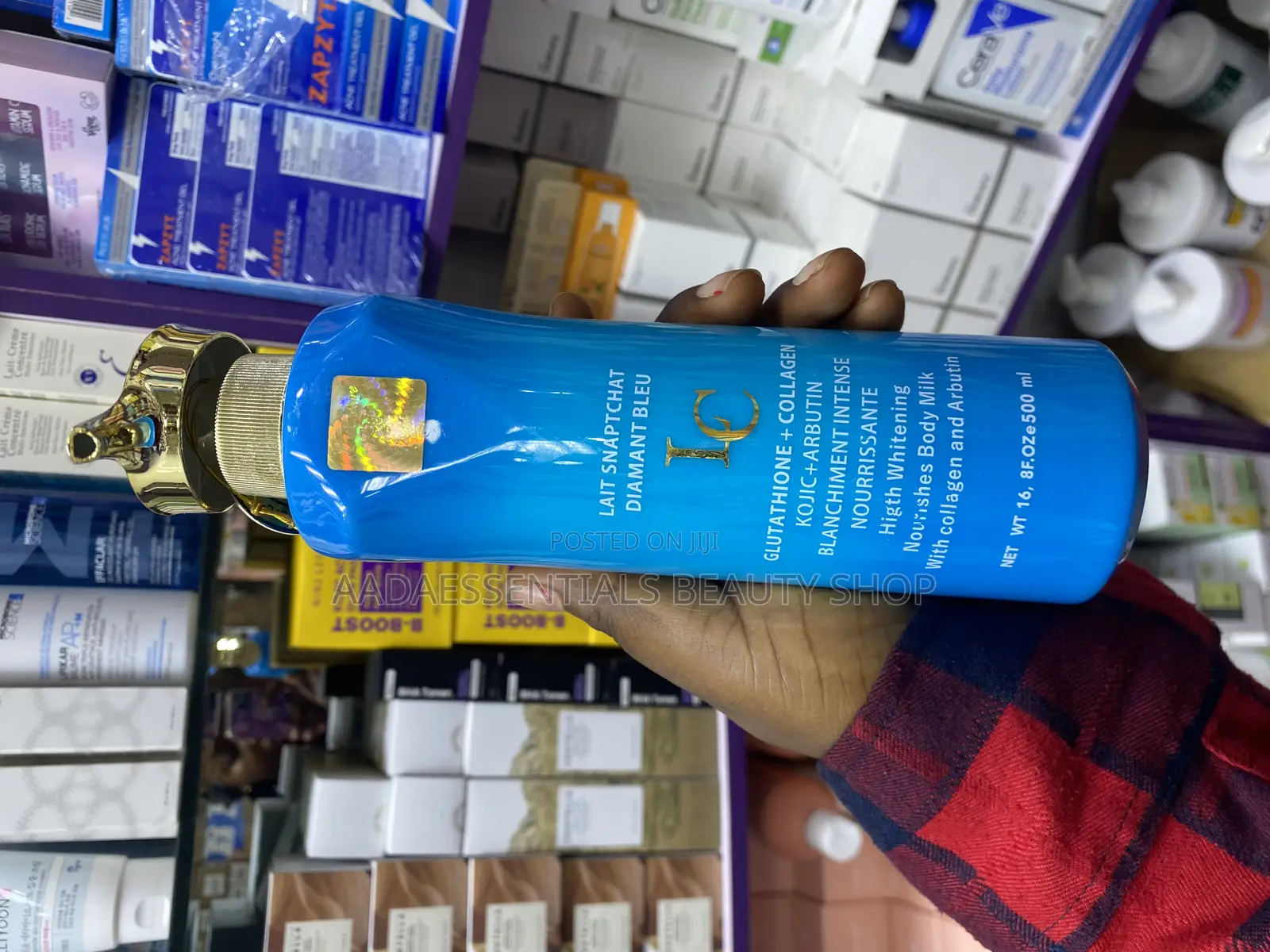 Lait Snapchat Glutathione + Collagen Body Lotion 500ml