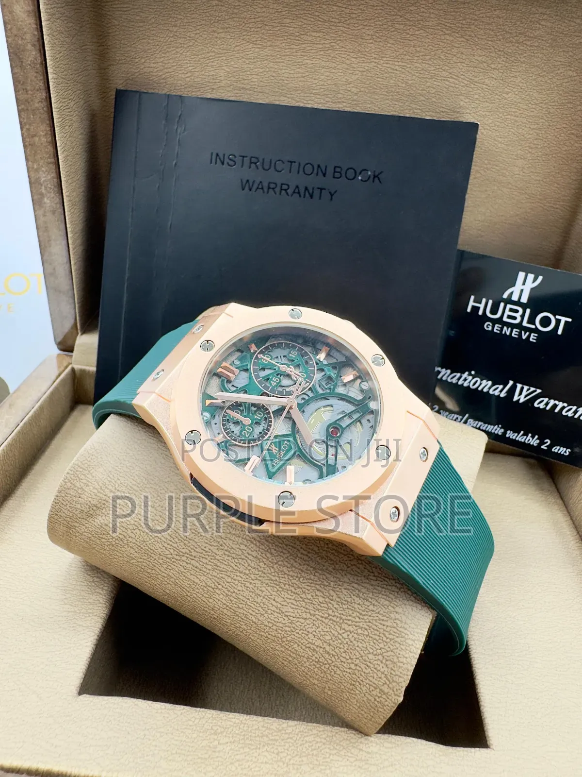 Hublot Quality Rubber Strap Watch