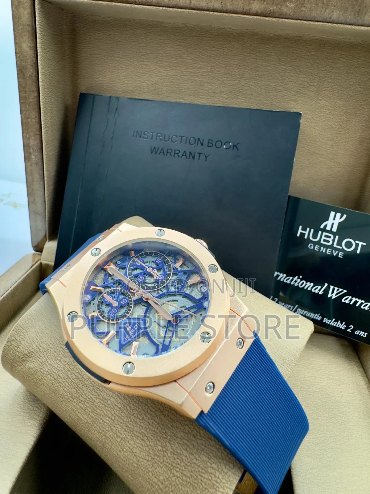 Hublot Quality Rubber Strap Watch