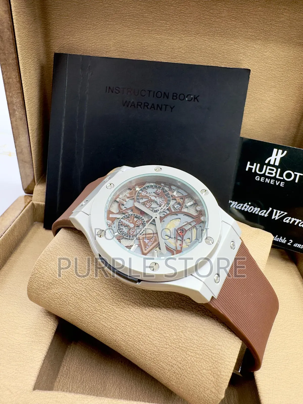 Hublot Quality Rubber Strap Watch