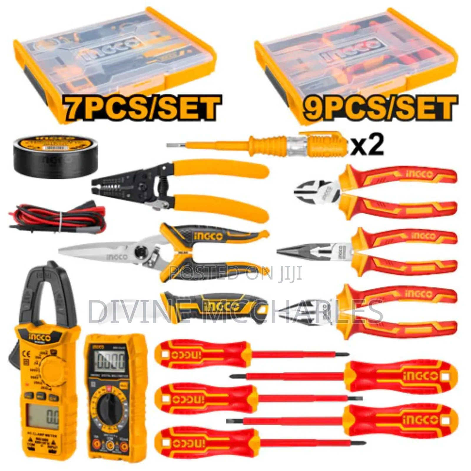 Ingco Cos23025 – Electrician’S Tools Set