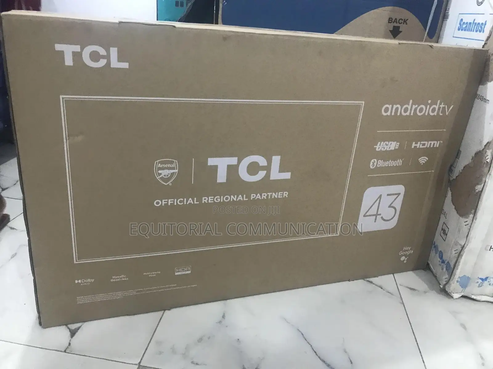 TCL 43 Inches Full Hd Android Crystal Clear Led Tv 43s5400