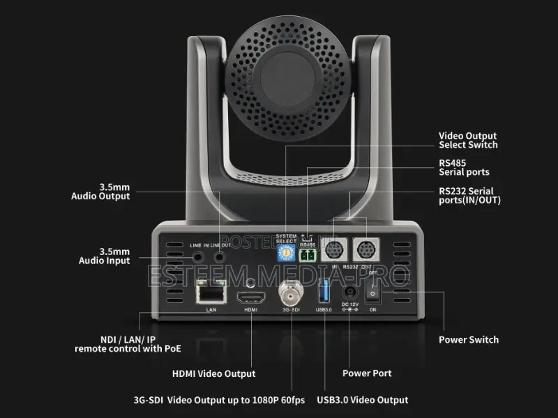 Zowietek Ai FHD Tracking PTZ Camera 20x