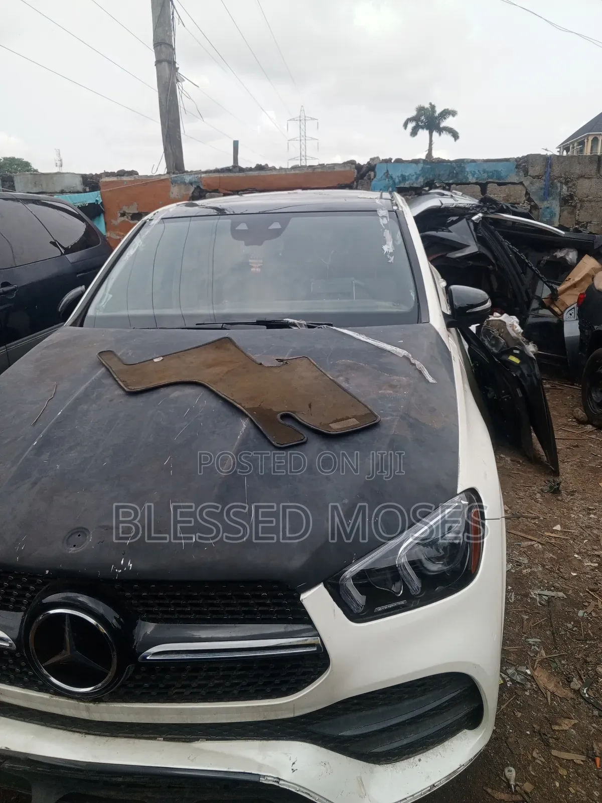 Gle 2020 W167 Front Door Glass Tinted