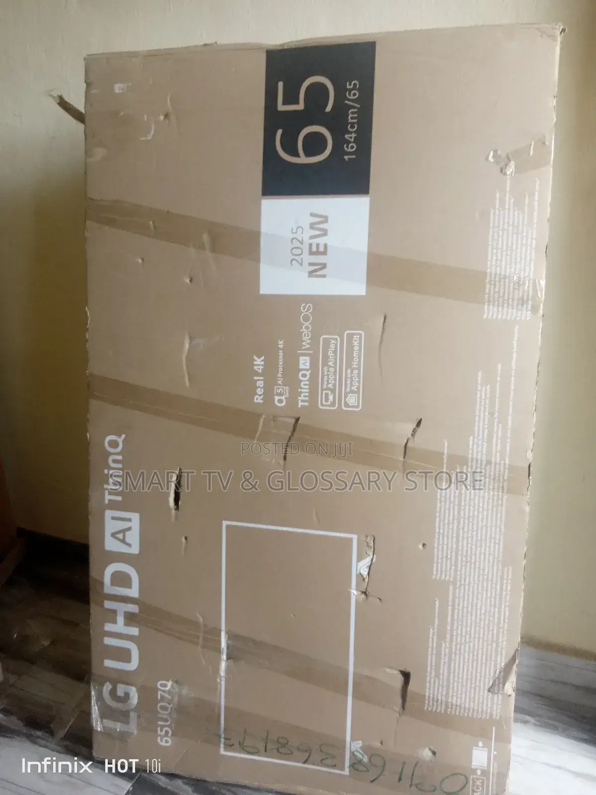 65 Inches Classic Megan Television Cast