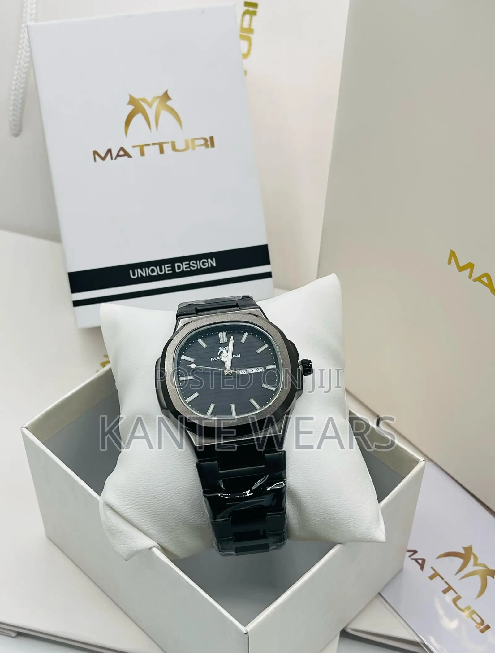 Maturri Waterproof Chain Wristwatch