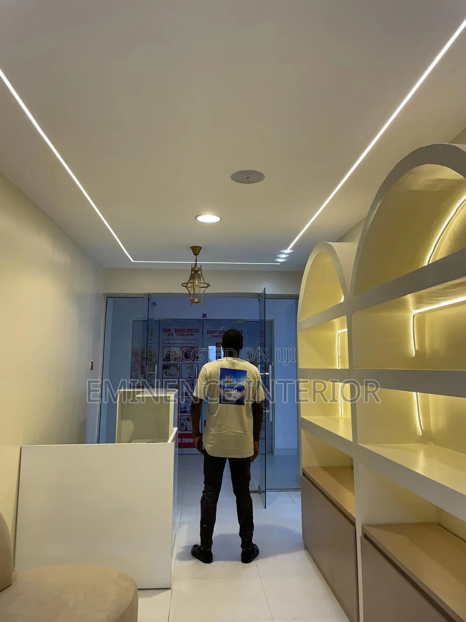 Interior Design, Gypsum Ceiling, Furniture, Painting