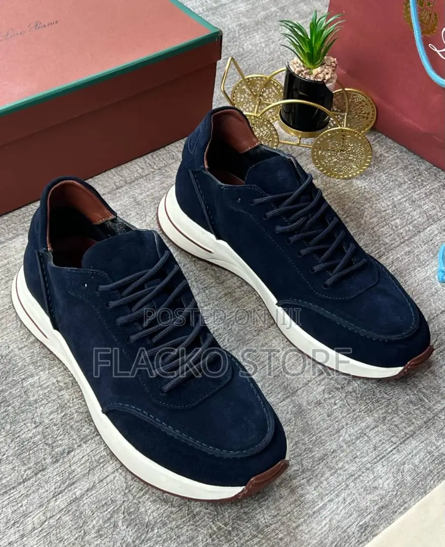 Original Loro Piana Leather Sneakers