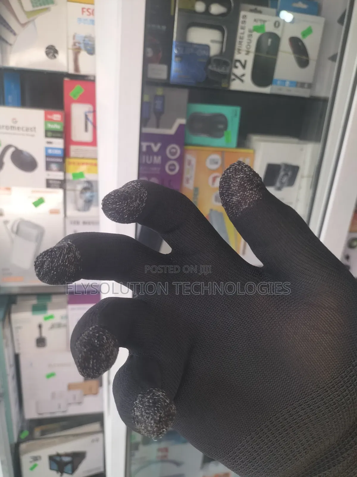 2pcs E-Sports Thumbsleeves Pubg Gaming Gloves Suitable for All Games