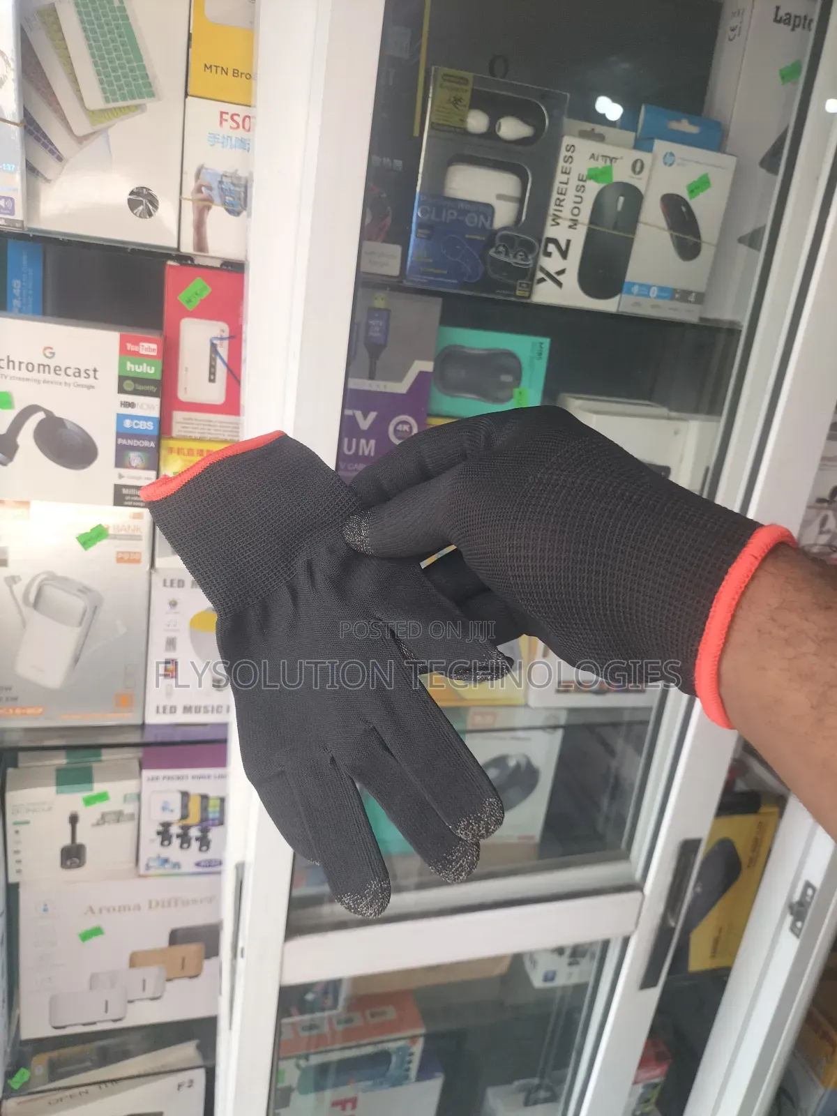 2pcs E-Sports Thumbsleeves Pubg Gaming Gloves Suitable for All Games