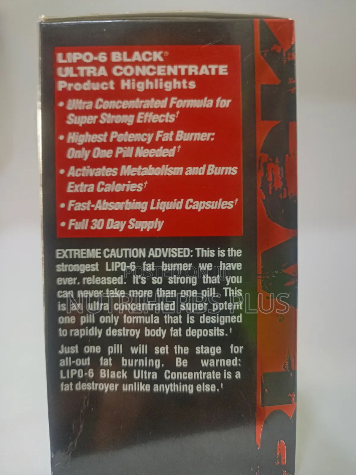 Lipo 6 Fat Destroyer Capsules: Control Appetite Cravings
