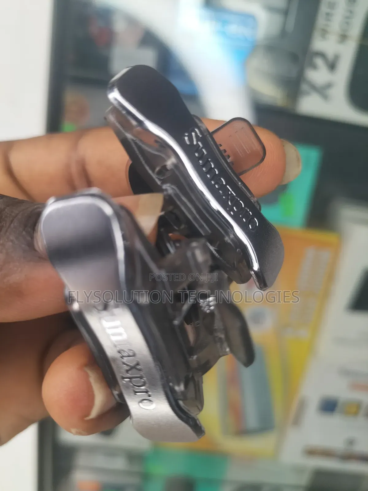 Sumaxpro 1pair Mobile Game Trigger Works 4 iPhone Android