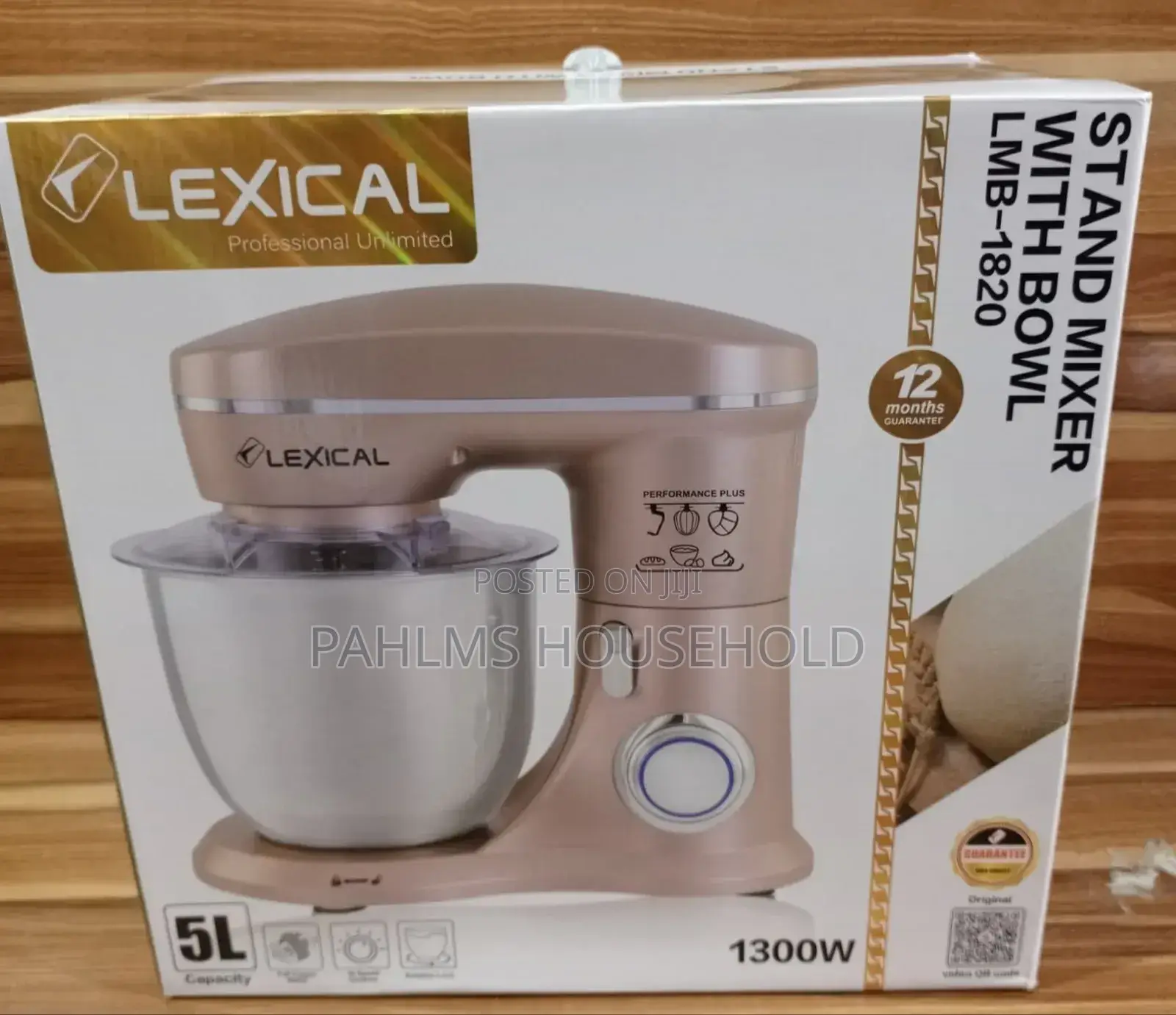 Lexical Professional Stand Mixer With a 5-Liter Bowl