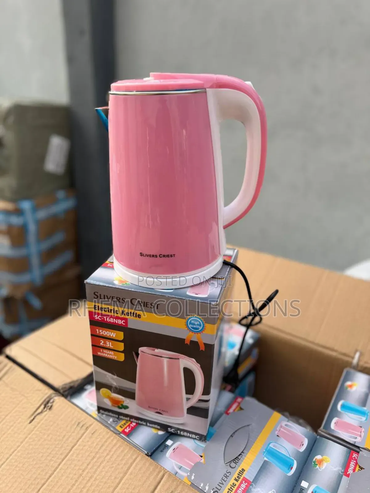 2.3ltr Silver Crest Electric Kettle(1500watt)