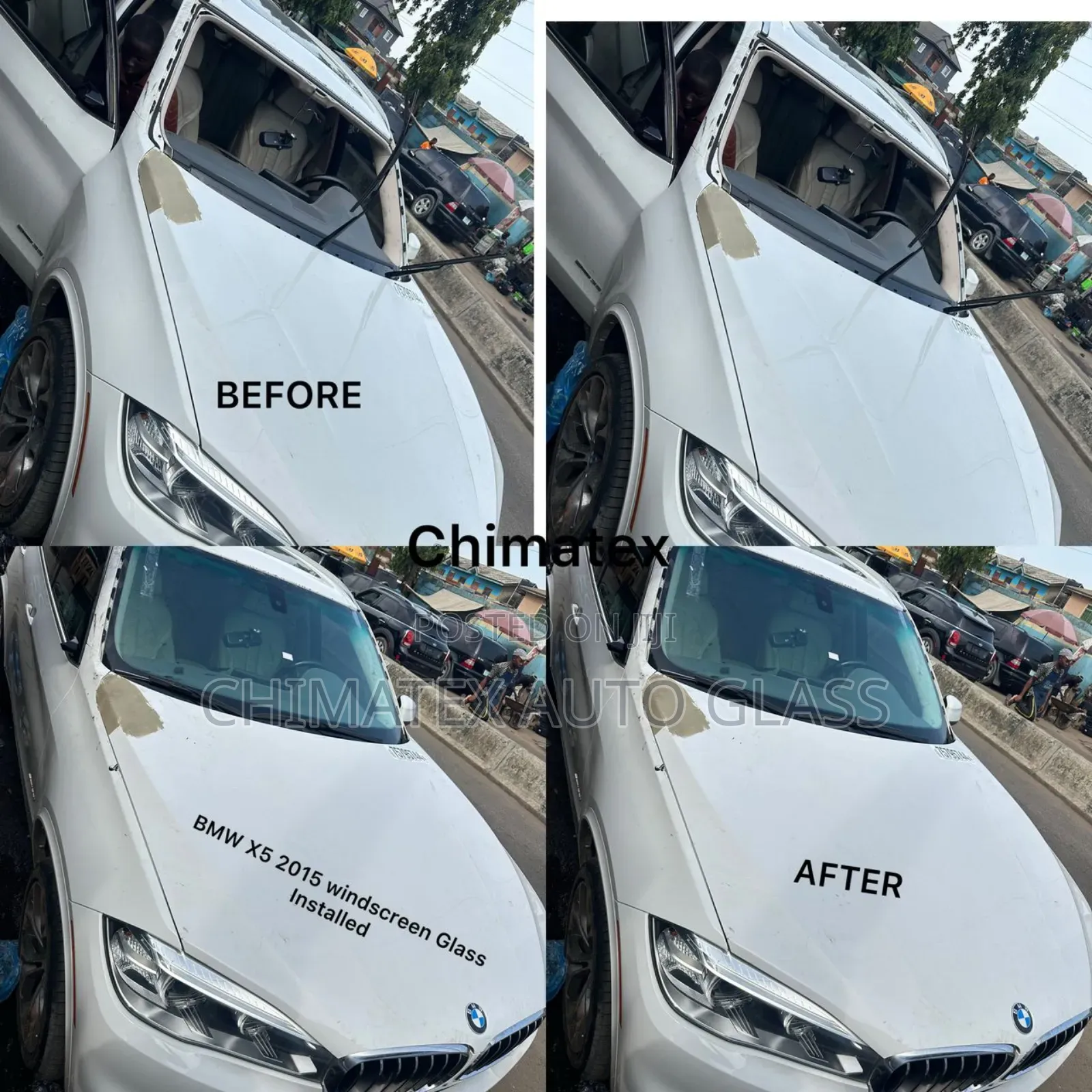 BMW X5 2016 Front Glass Available We Deliver Install
