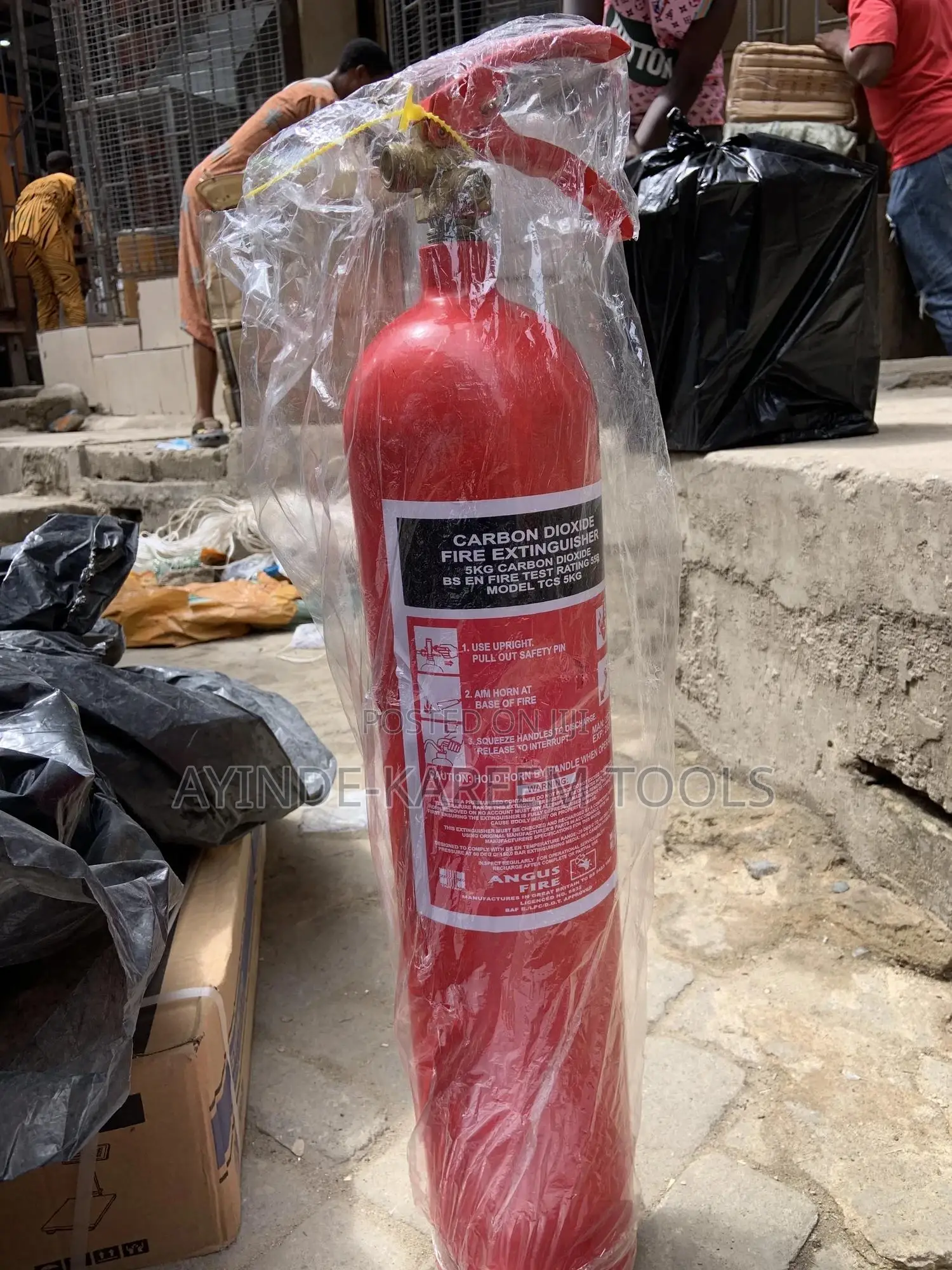 5kg Carbon Dioxide Fire Extinguisher