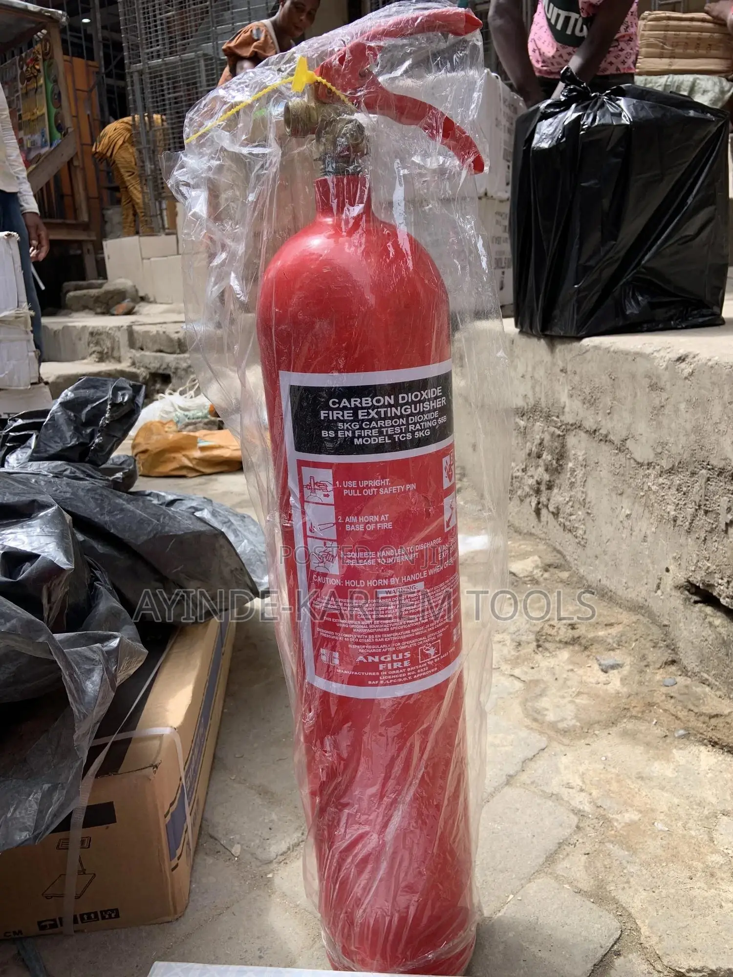 5kg Carbon Dioxide Fire Extinguisher